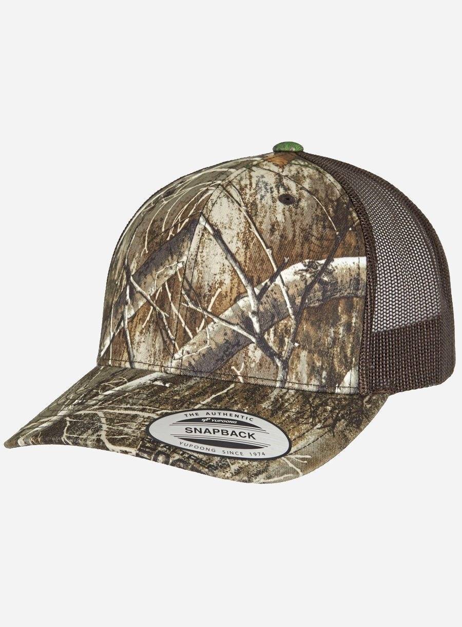 YP Classics Realtree Camo Retro Trucker Cap