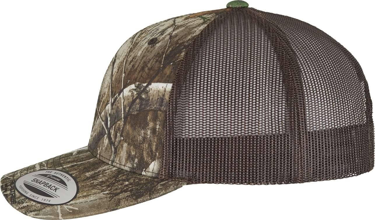 YP Classics Realtree Camo Retro Trucker Cap