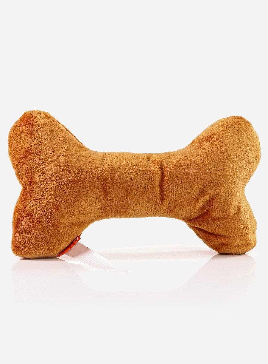 Zabawka pluszowa dla psa, kość