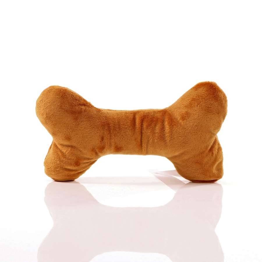 Zabawka pluszowa dla psa, kość