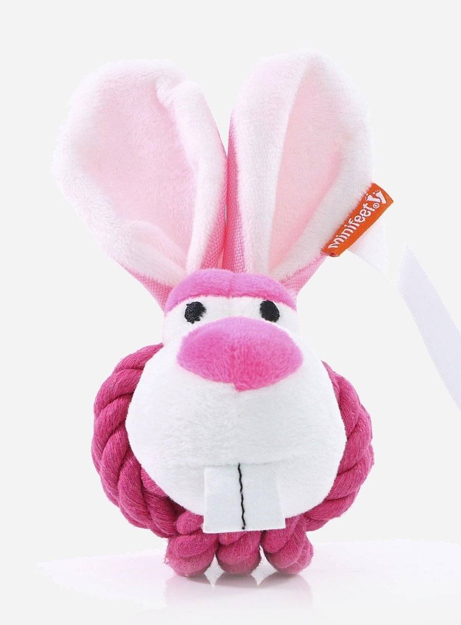 Zabawka pluszowa dla psa, królik