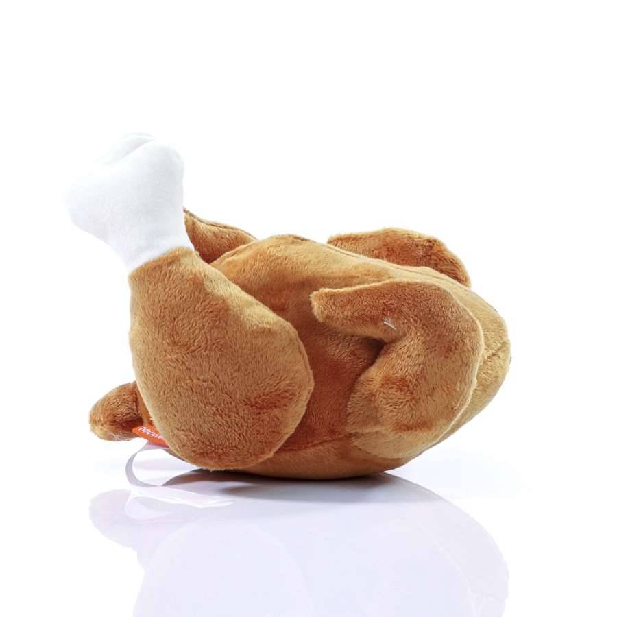 Zabawka pluszowa dla psa, pieczony kurczak