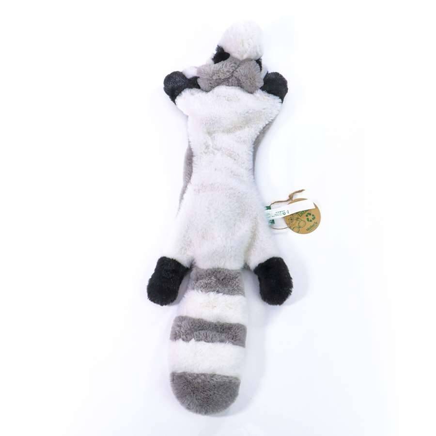 Zabawka pluszowa dla psa - szop pracz - z materiału pochodzącego z recyklingu