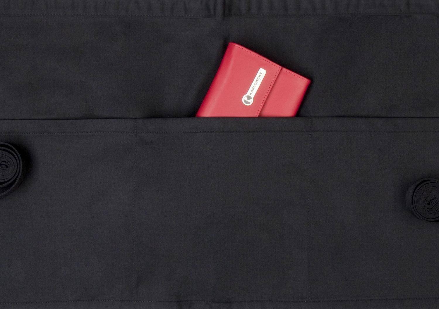 Zapaska kelnerska o krótkim fasonie z kieszeniami