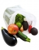 Zestaw torebek z siatki do przechowywania warzyw i owoców